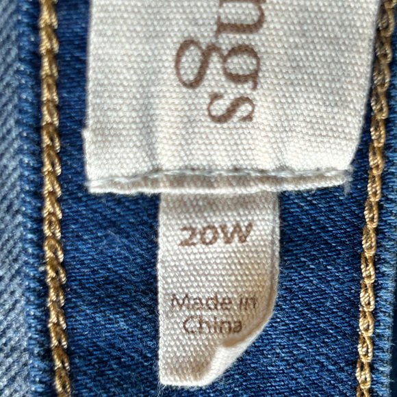 SOFT SURROUNDINGS Stretchy Denim Ankle High Rise Skinny Jeans Size 20W - Picture 6 of 10